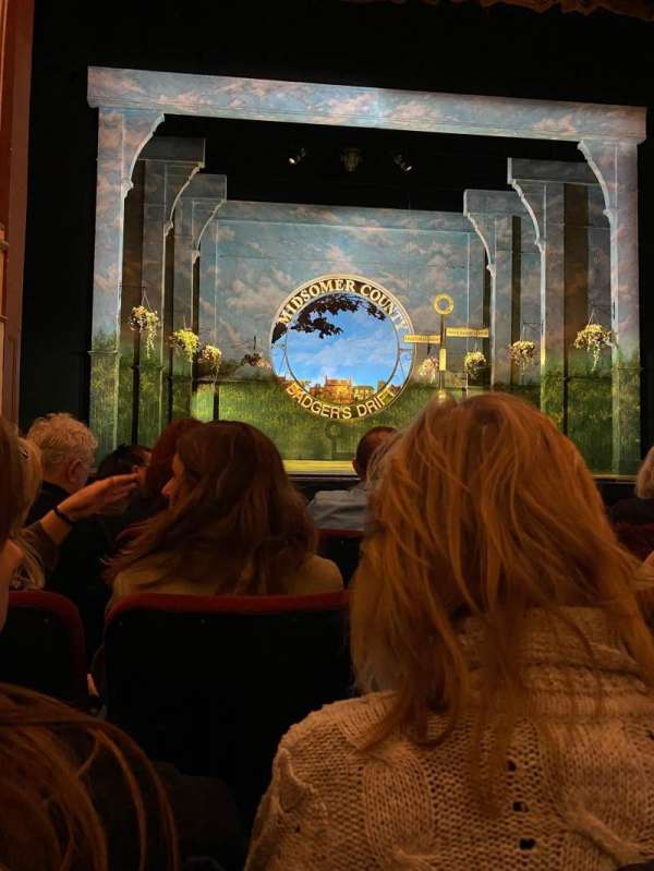New Theatre, Cardiff, section: Stalls, row: F, seat: 13