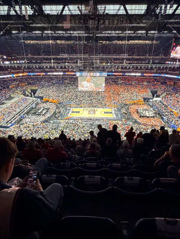 Lucas Oil Stadium, section: 613, row: 14, seat: 7