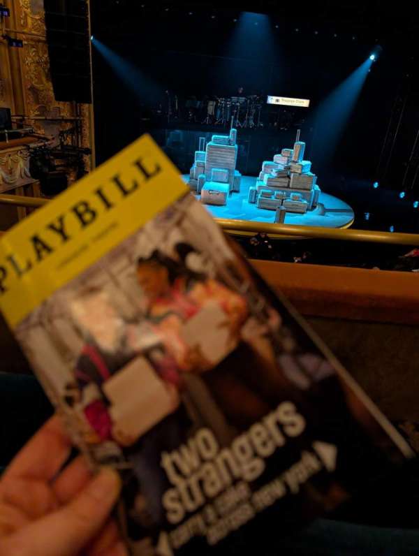 Longacre Theatre, section: Mezzanine L, row: B, seat: 4
