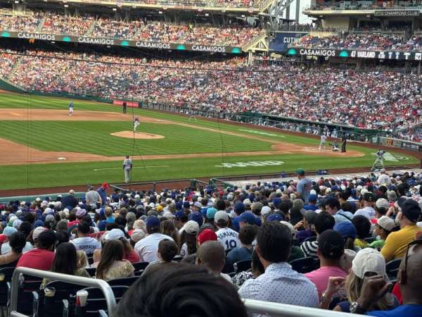 Nationals Park, section: 113, row: PP, seat: 1-2