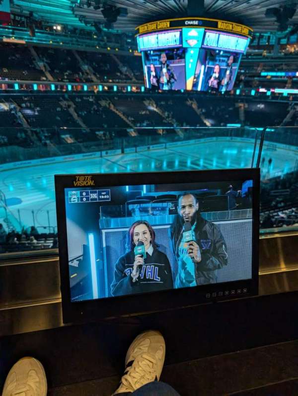 madison square garden, section: 208, row: 1, seat: 8