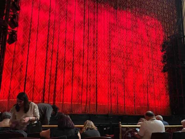 Academy of Music, section: Parquet, row: A, seat: 9