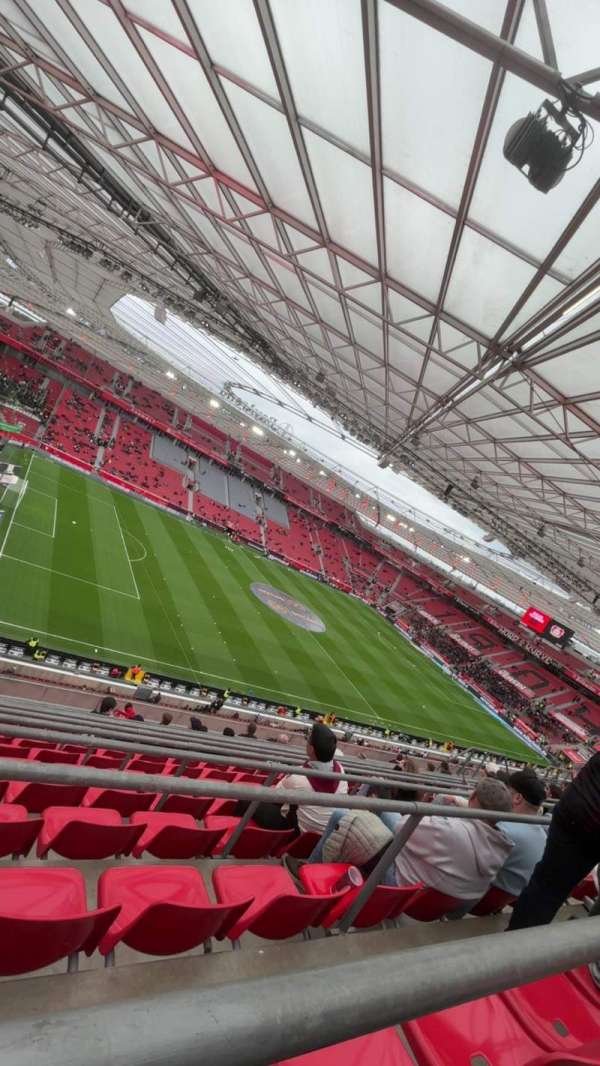 BayArena, section: A5, row: 12, seat: 12