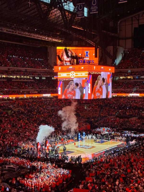 Lucas Oil Stadium, section: 449, row: 3, seat: 15