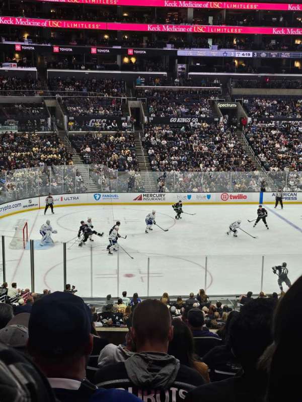 Crypto.com Arena, section: PR7, row: 9, seat: 5