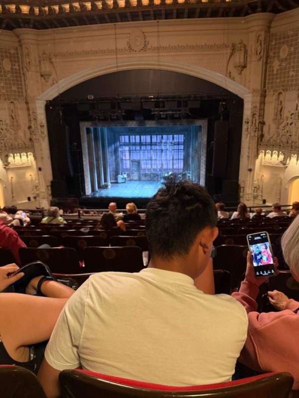 Orpheum Theatre, San Francisco, section: Mezzanine RC, row: K, seat: 112