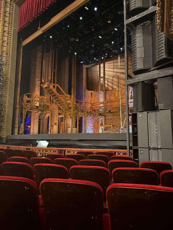 CIBC Theatre, section: Orchestra R, row: G, seat: 16