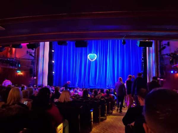 St. James Theatre, section: Orchestra R, row: Q, seat: 2