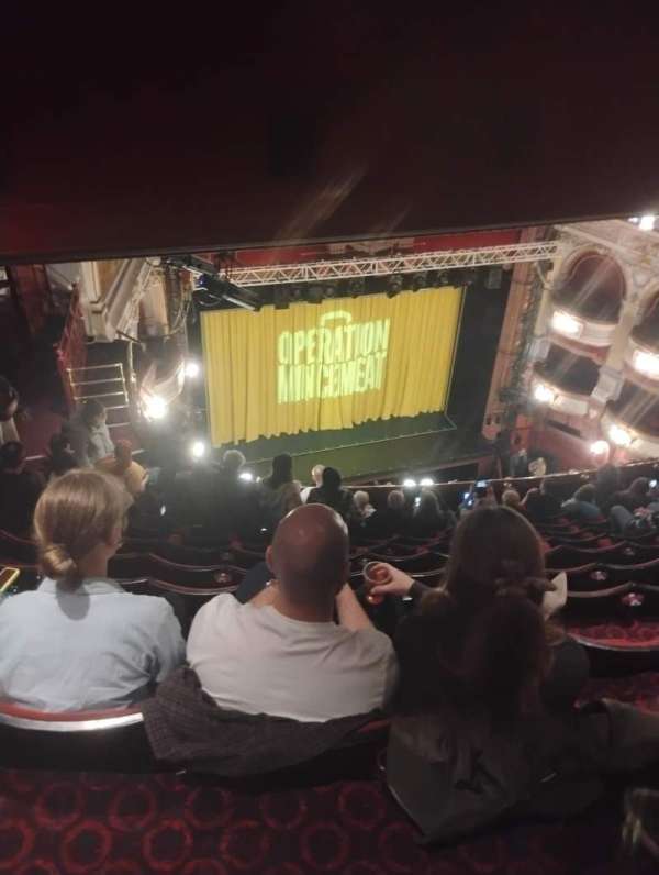 Alhambra Theatre, Bradford, section: Upper circle, row: L, seat: 36