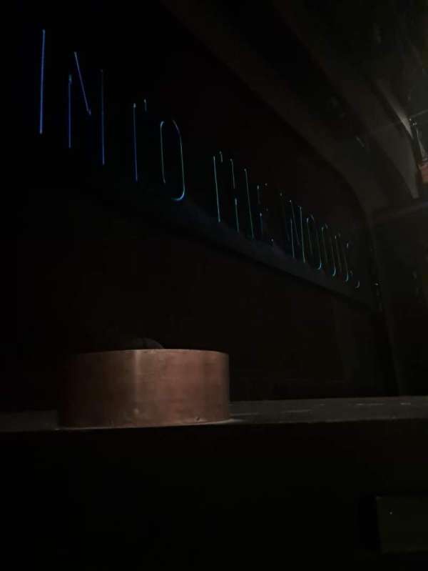 Bridge Theatre, section: Stalls, row: AA, seat: 28