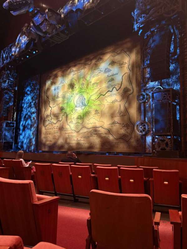Eccles Theater, section: Orchestra R, row: F, seat: 117