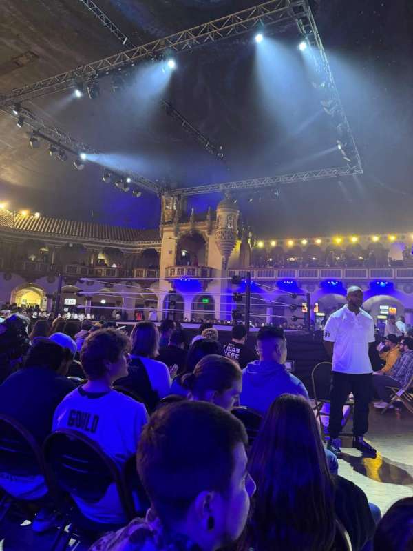 Aragon Ballroom, section: 4, row: 4, seat: 1