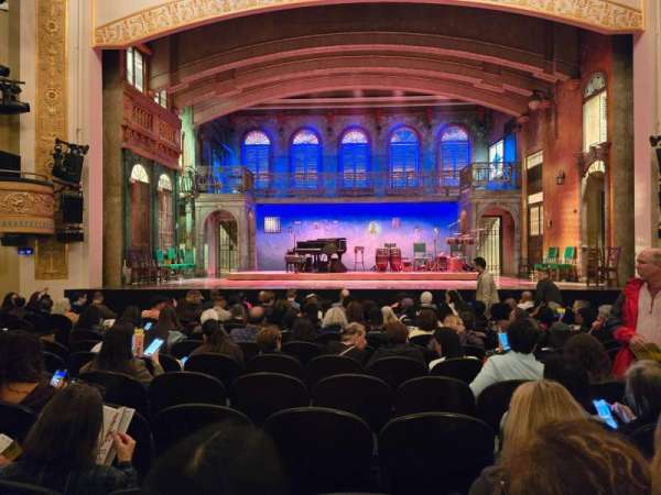 Gerald Schoenfeld Theatre, section: Orchestra C, row: L, seat: 107
