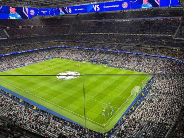 Santiago Bernabéu Stadium, section: 612, row: 01, seat: 01