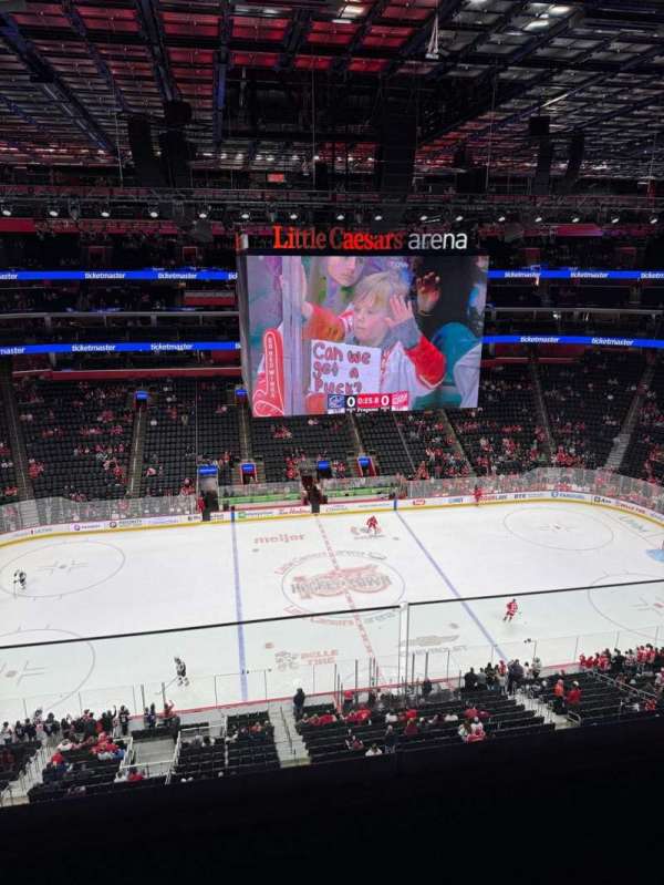 Little Caesars Arena, section: 212, row: 2, seat: 14