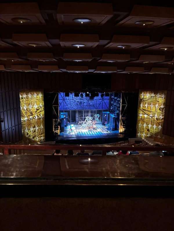 Fisher Theatre, section: Balcony LC, row: J, seat: 115
