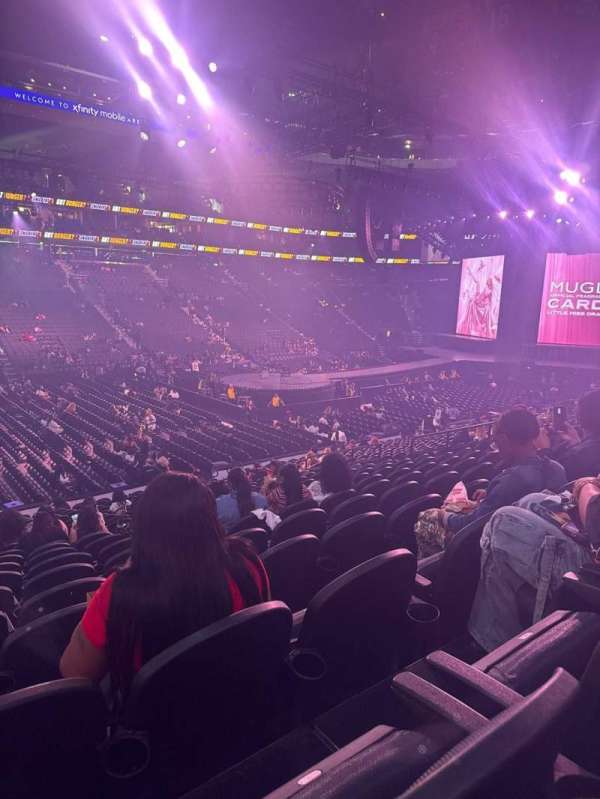 Xfinity Mobile Arena, section: 111, row: 20, seat: 2