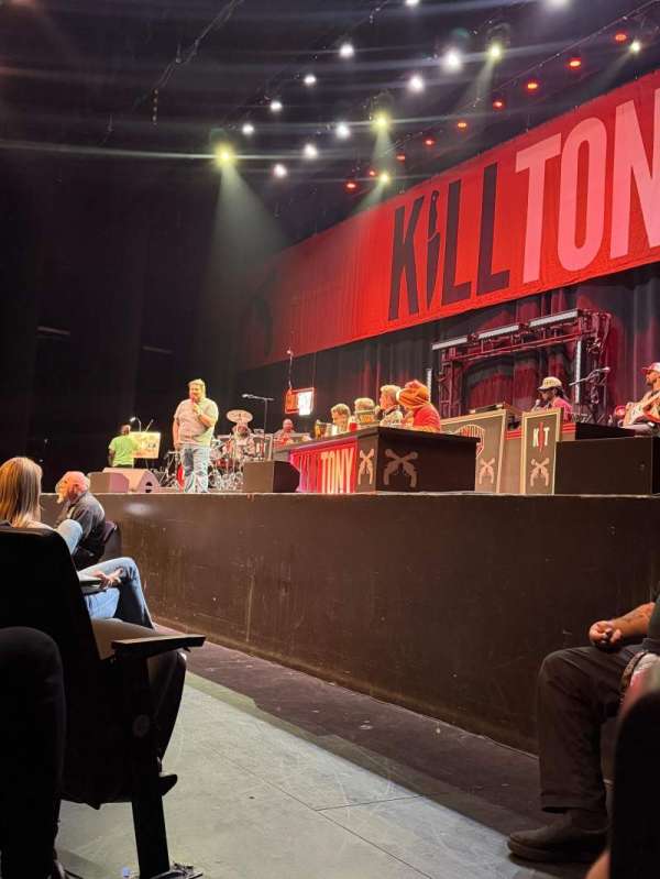 Texas Trust CU Theatre, section: 101, row: E, seat: 4