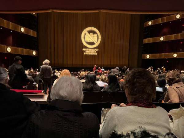 David H. Koch Theater, section: Orchestra L, row: T, seat: 110
