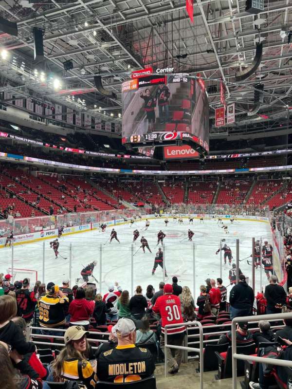 Lenovo Center, section: 110, row: N, seat: 2