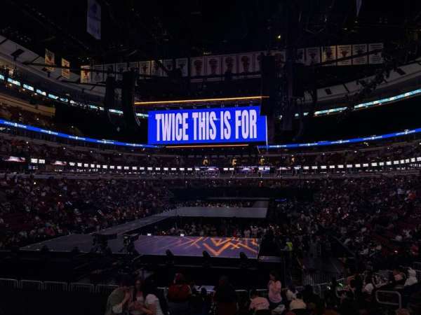 United Center, section: 105, row: 15, seat: 11