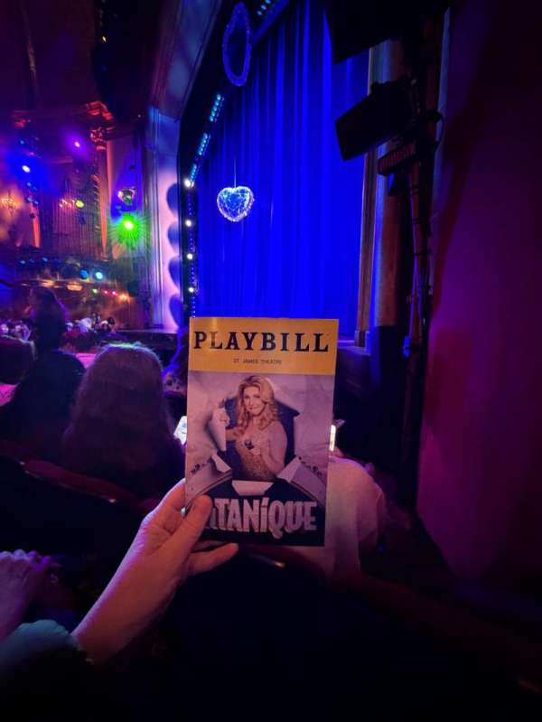 St. James Theatre, section: Orchestra R, row: C, seat: 16