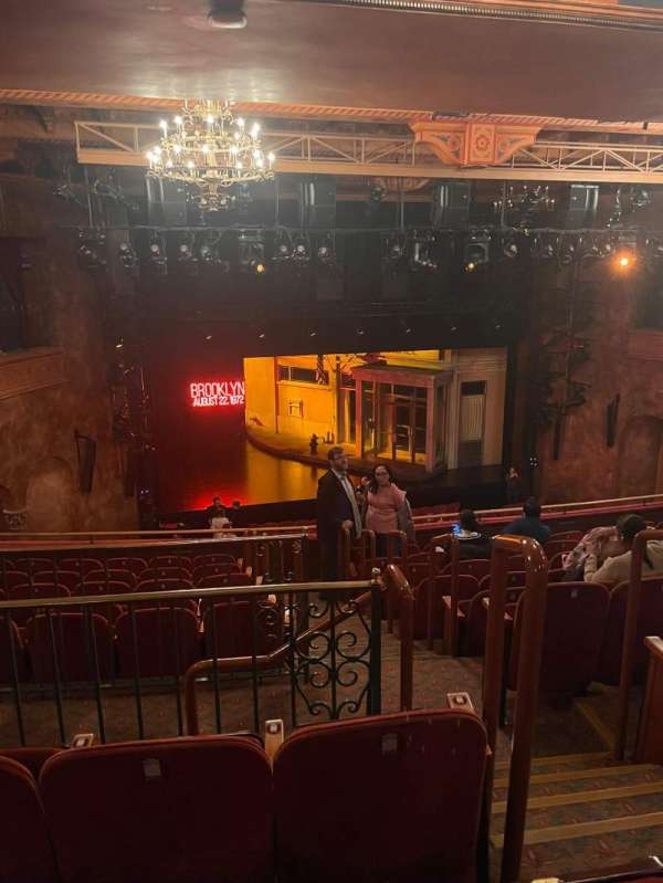 August Wilson Theatre, section: Mezzanine L, row: K, seat: 3