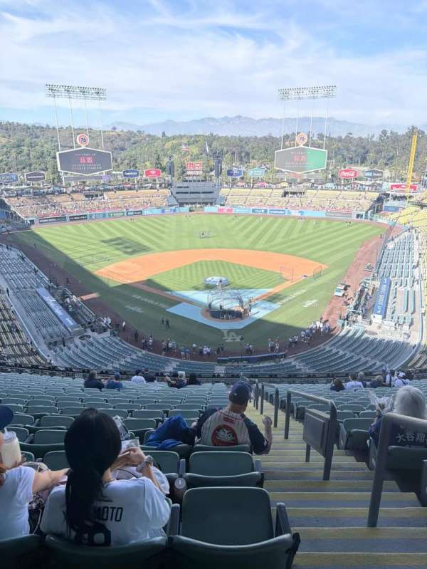 Dodger Stadium, section: 3RS, row: T, seat: 1