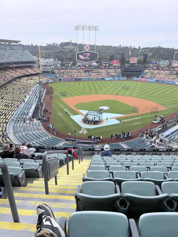 Dodger Stadium, section: 4RS, row: L, seat: 1