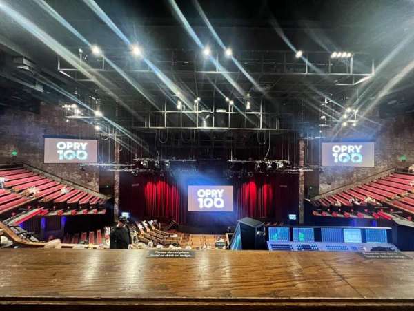 Grand Ole Opry House, section: 31, row: H, seat: 6