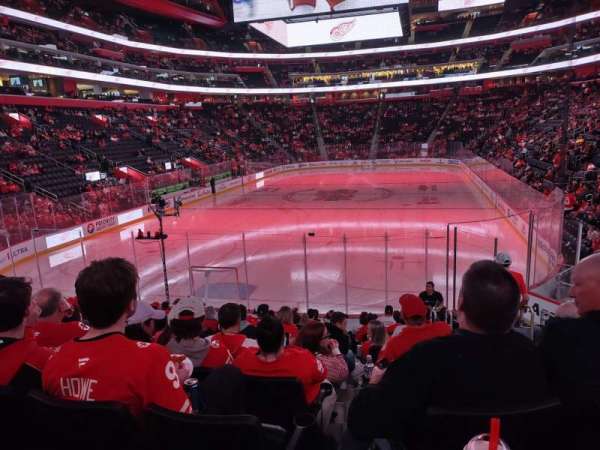 Little Caesars Arena, section: 115, row: 14, seat: 4