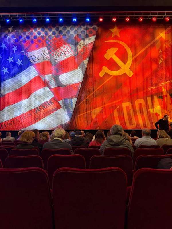 Imperial Theatre, section: Orchestra C, row: H, seat: 107