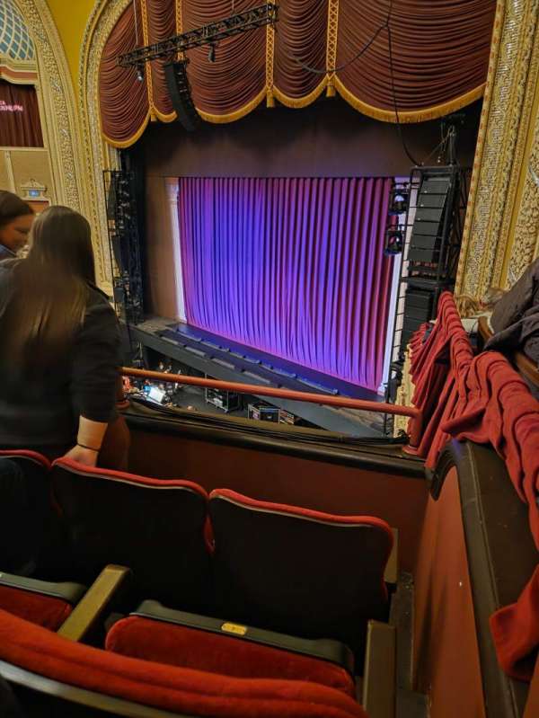 Orpheum Theatre, Minneapolis, section: Balcony 8, row: C, seat: 5