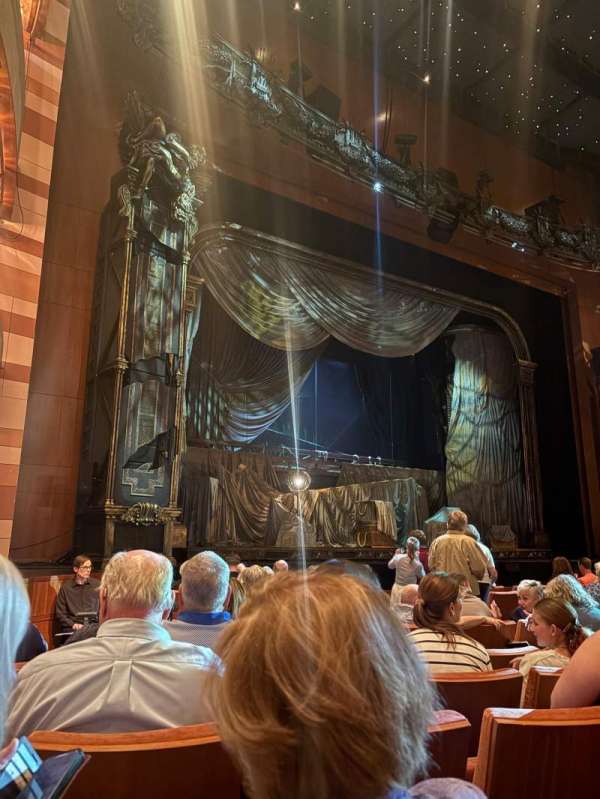 eccles theater, section: Orchestra L, row: J, seat: 120