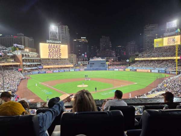 PETCO Park, section: Chairman's Club B, row: 3, seat: 4