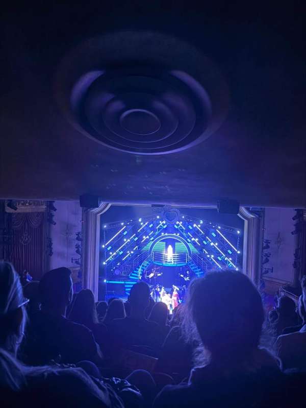 St. James Theatre, section: Mezzanine C, row: R, seat: 108
