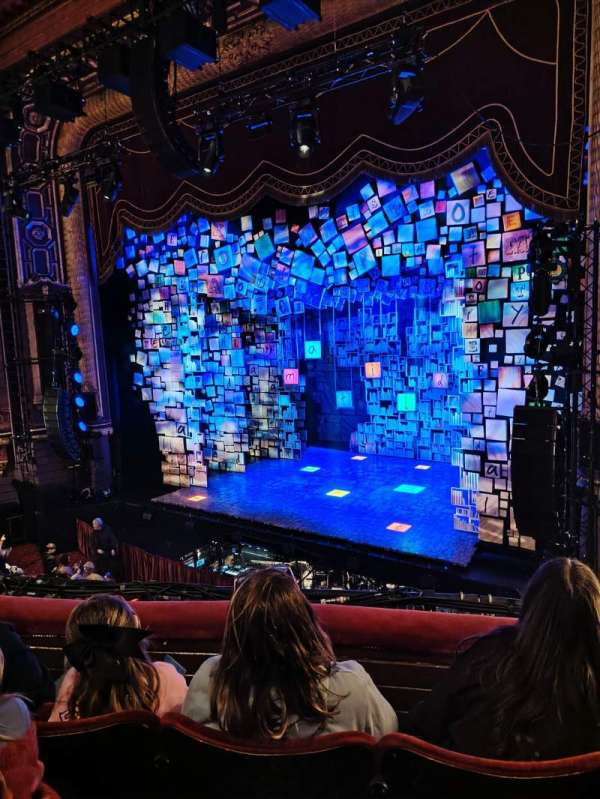 Palace Theatre, Manchester, section: Circle, row: C, seat: 9