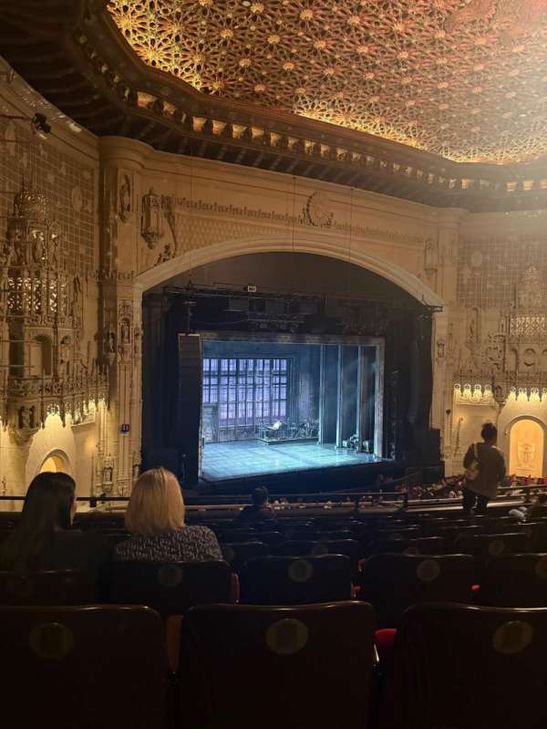 Orpheum Theatre, San Francisco, section: Mezzanine L, row: J, seat: 23