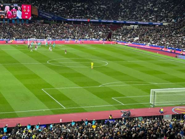 London Stadium, section: 219, row: 49, seat: 103