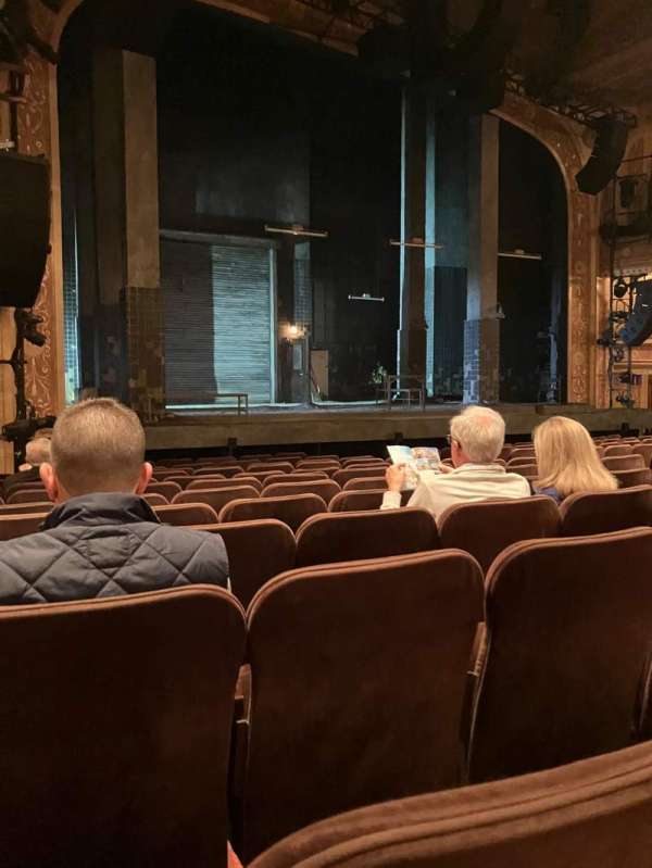 Winter Garden Theatre, section: Orchestra L, row: M, seat: 19