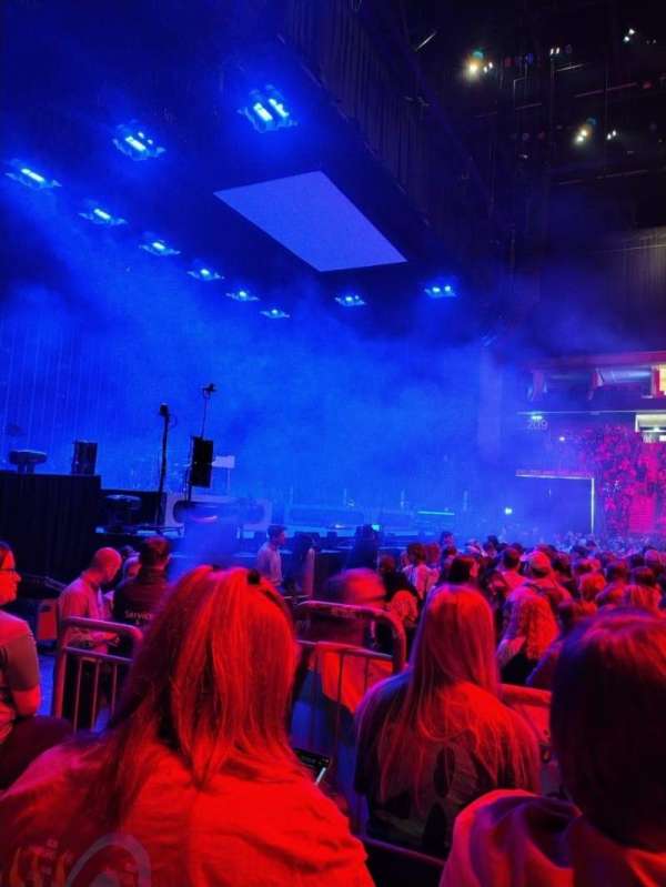 Uber Arena, section: 216, row: 2, seat: 3