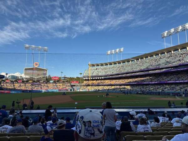 Dodger Stadium, section: 23FD, row: M, seat: 1