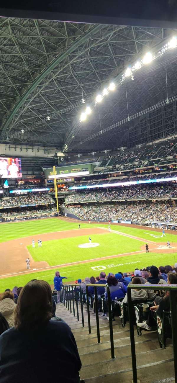 American Family Field, section: 225, row: 16, seat: 1