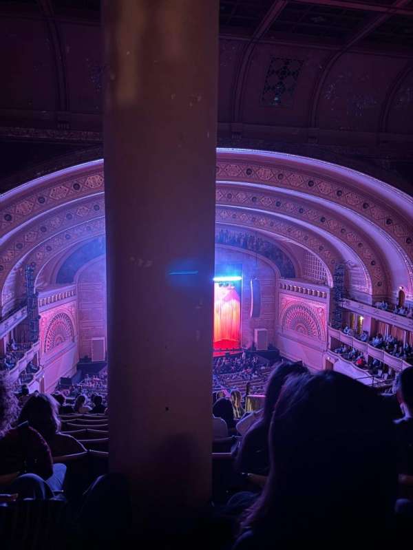 Auditorium Theatre, section: Middle Balcony LC, row: P, seat: 410