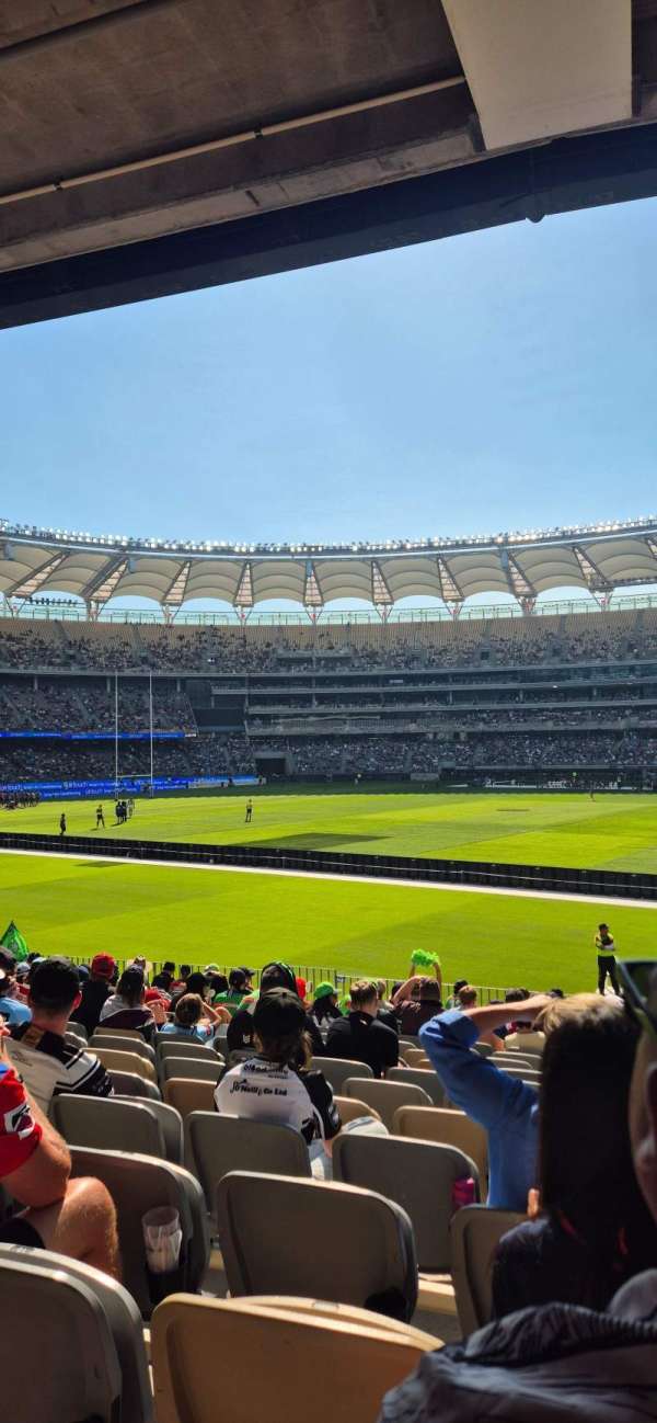 Optus Stadium, section: 146, row: 19, seat: 12