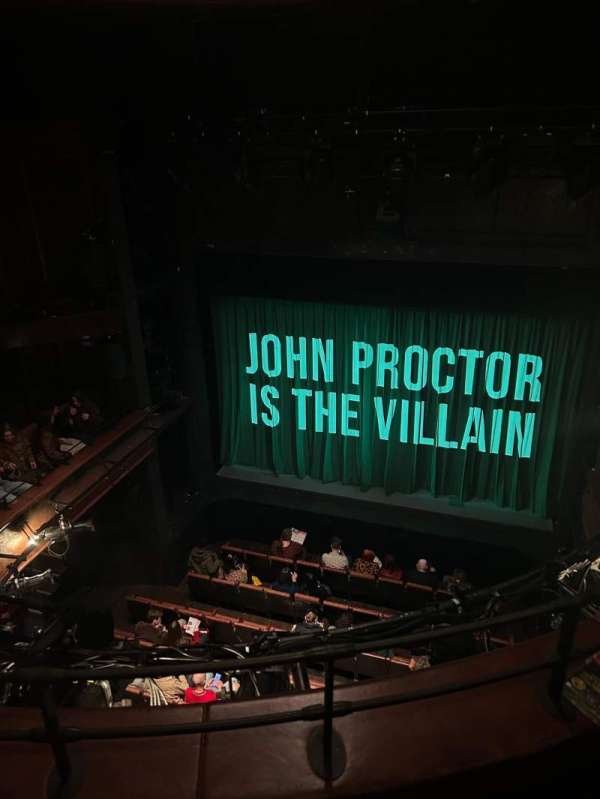 Royal Court Theatre, section: Balcony, row: B, seat: 7
