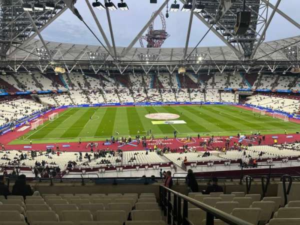 London Stadium, section: 206, row: 57, seat: 475