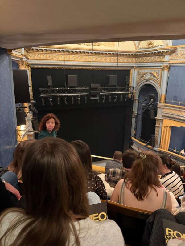 Harold Pinter Theatre, section: Royal circle , row: E, seat: 24