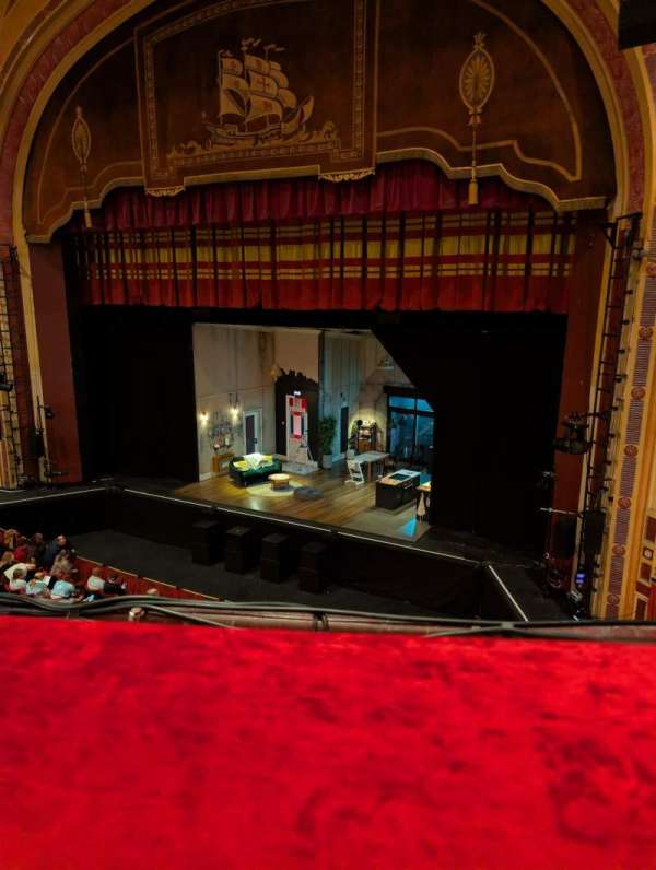 Liverpool Empire, section: Circle, row: A, seat: 19