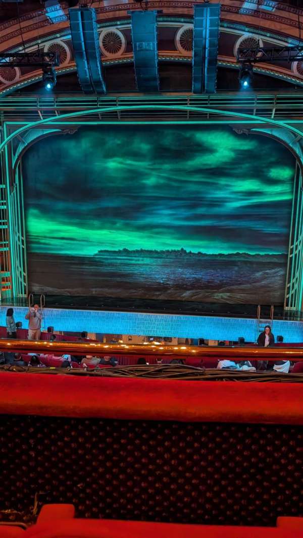 Broadway Theatre - 53rd Street, section: Front Mezzanine LC, row: B, seat: 105